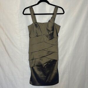 NWT NW COLLECTIONS METALLIC BODYCON DRESS (S)